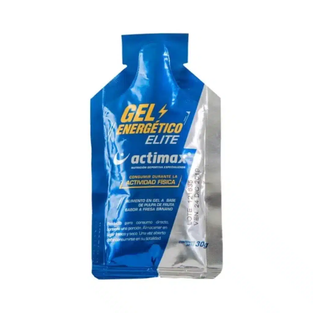 GEL ENERGETICO ELITE ACTIMAX FRESA BANANO