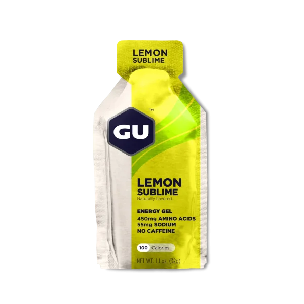 Gel Energy GU Limón Sublime Sin Cafeína