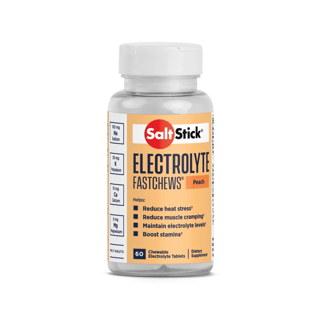 PASTILLAS DE SAL ELECTROLYTE SALT STICK FASTCHEWS DURAZNO