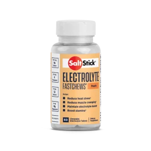 PASTILLAS DE SAL ELECTROLYTE SALT STICK FASTCHEWS DURAZNO