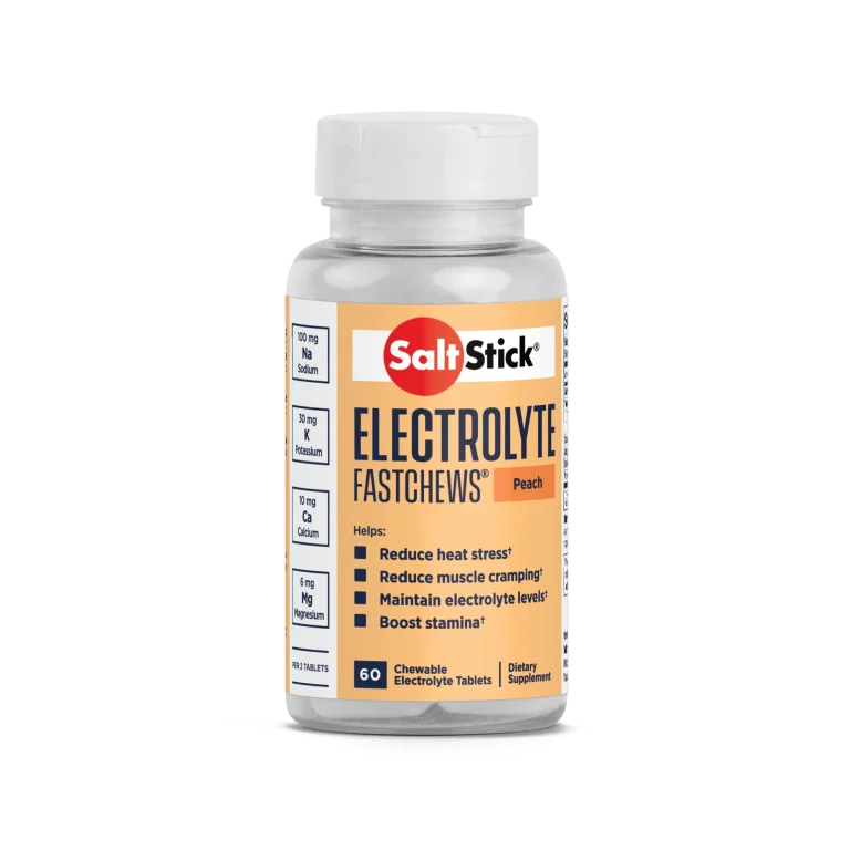 PASTILLAS DE SAL ELECTROLYTE SALT STICK FASTCHEWS DURAZNO