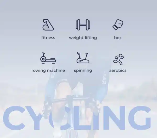 Banda De Frecuencia Magene H613 ANT+ Bluetooth - Imagen 5