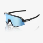 Gafas 100% Slendale matte black Hiper Blue Mirror