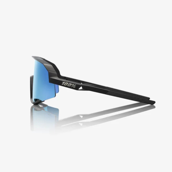 Gafas 100% Slendale matte black Hiper Blue Mirror - Imagen 3