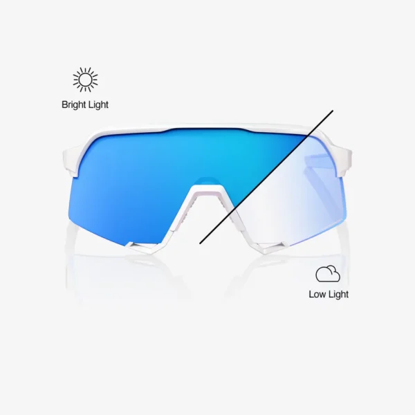 Gafas 100% S3 Fotocromatic Blue Mirror - Imagen 2