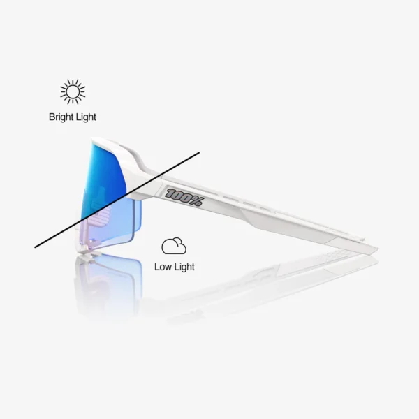 Gafas 100% S3 Fotocromatic Blue Mirror - Imagen 3