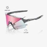 Gafas 100% S3 Fotocromatic Gris-Rose Gold Mirror