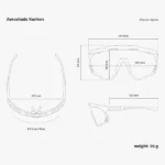 Gafas SCICON Aero Shade Kunken Pink Fluo-Blue - Imagen 6