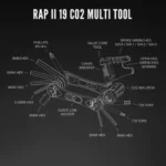 Multi Herramienta Lezyne RAP II 19 CO2 - Imagen 4